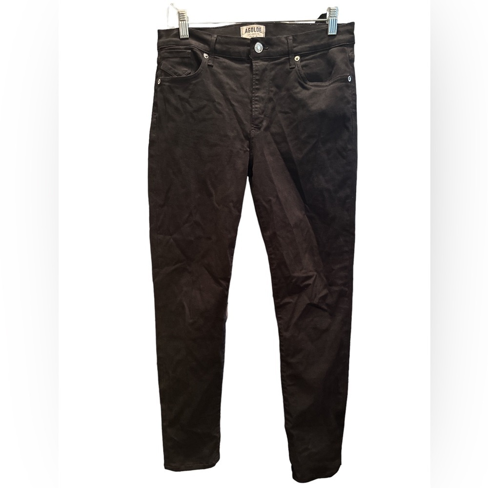 AGOLDE Women’s Black Ankle Jeans Sz 30 Inseam 28 Rise 10 Excellent